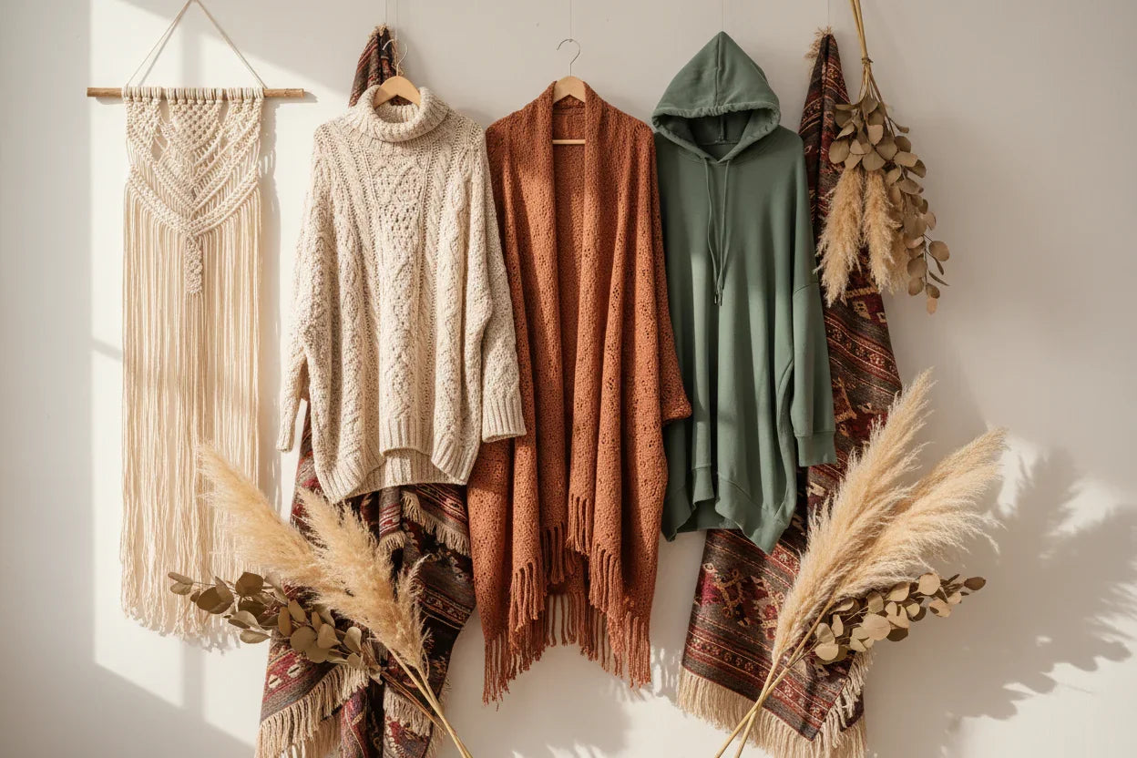 Hoodies & Strick Damen – Oversized Pullover & Cardigans