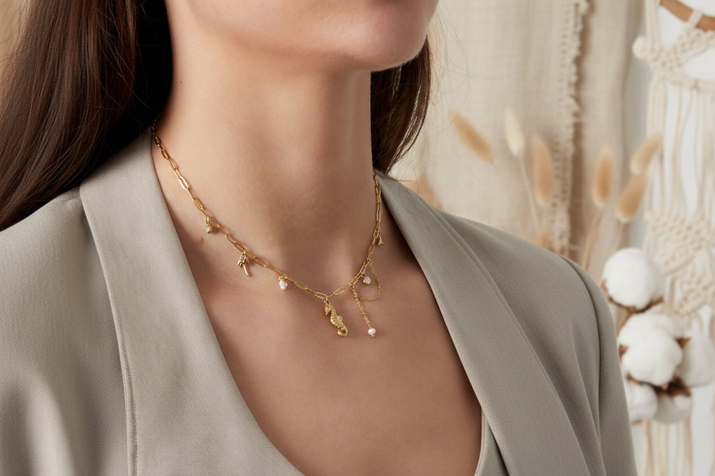 underwater necklace
