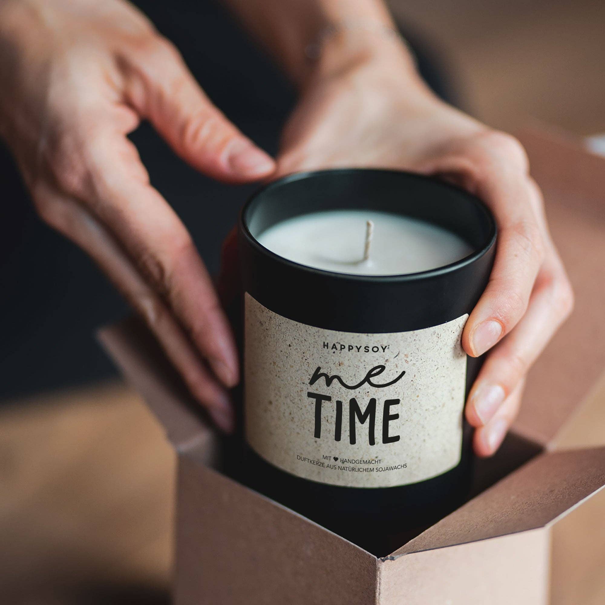 Duftkerze Me Time – Soja Duftkerze Miaflora | Entspannung & Wellness Kerze