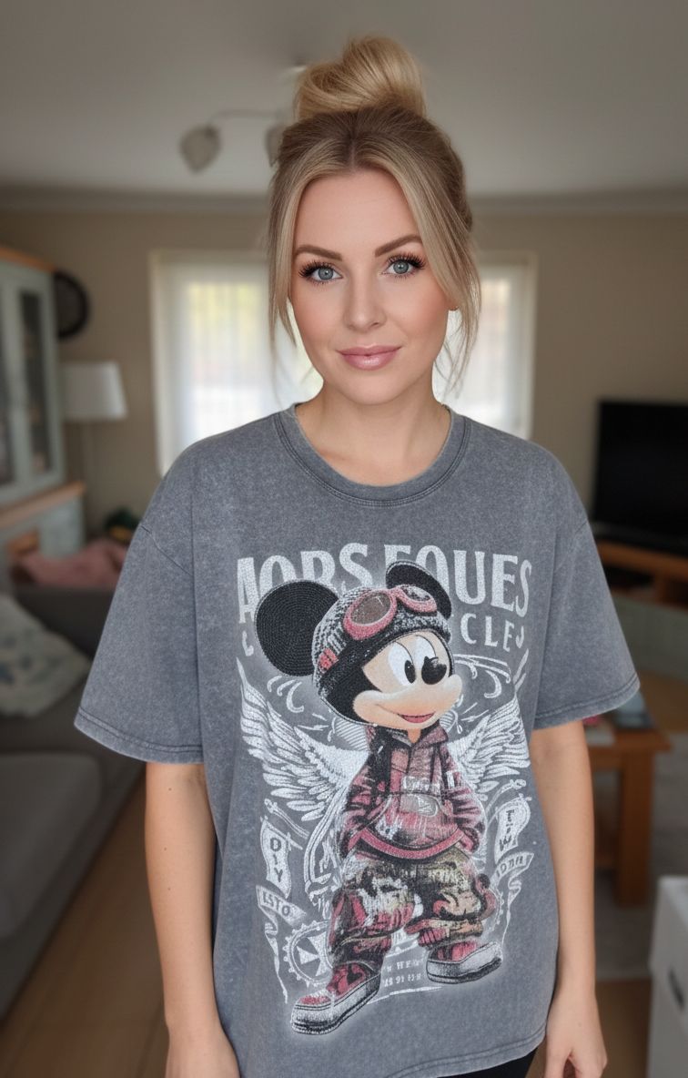 Damen T-Shirt Schwarz – Premium Basic mit Rundhalsausschnitt