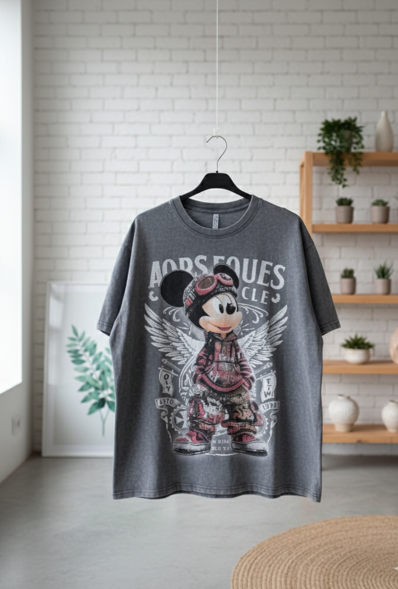 Damen T-Shirt Schwarz – Premium Basic mit Rundhalsausschnitt