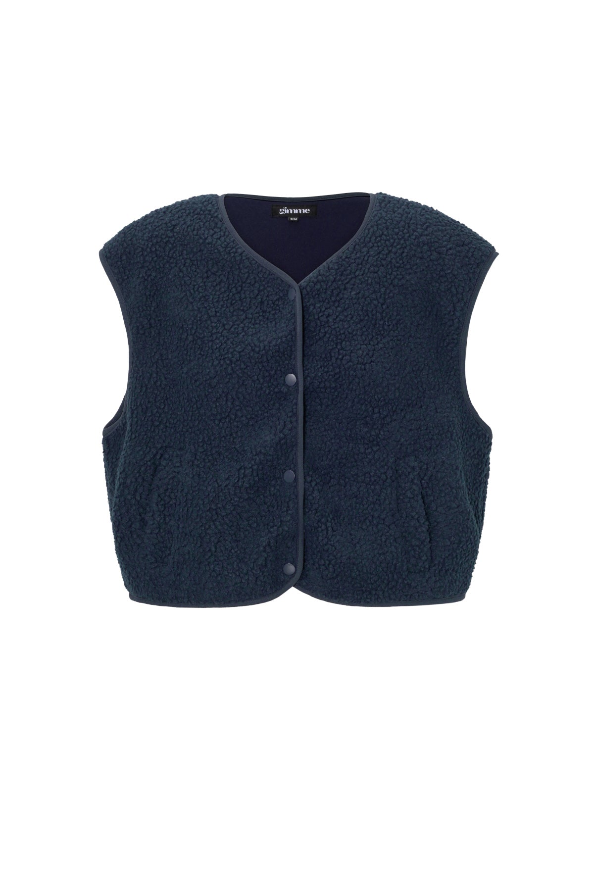 Woven Polyester Fiber Women's Vest Casual Solid Color Fall/Winter