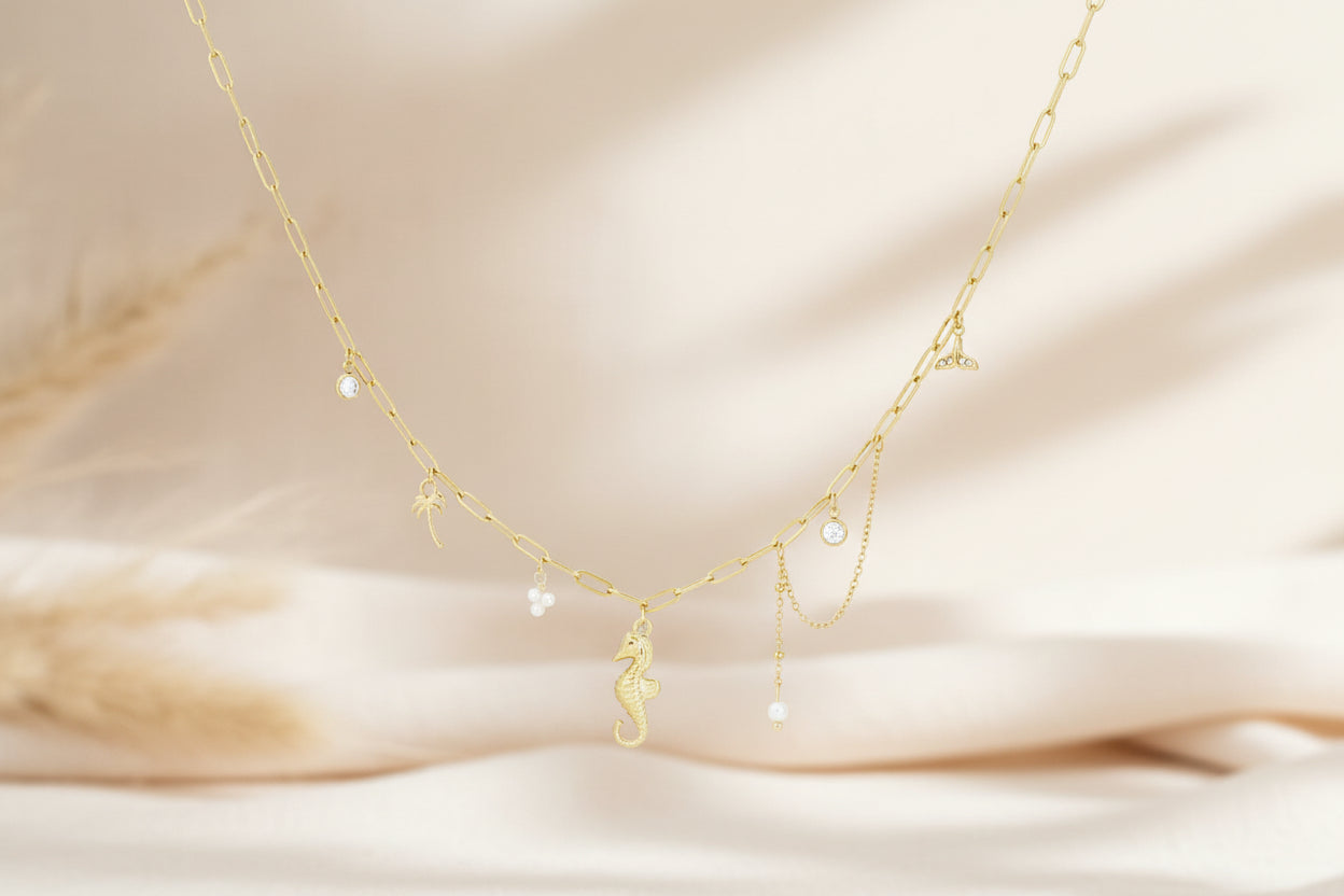 underwater necklace