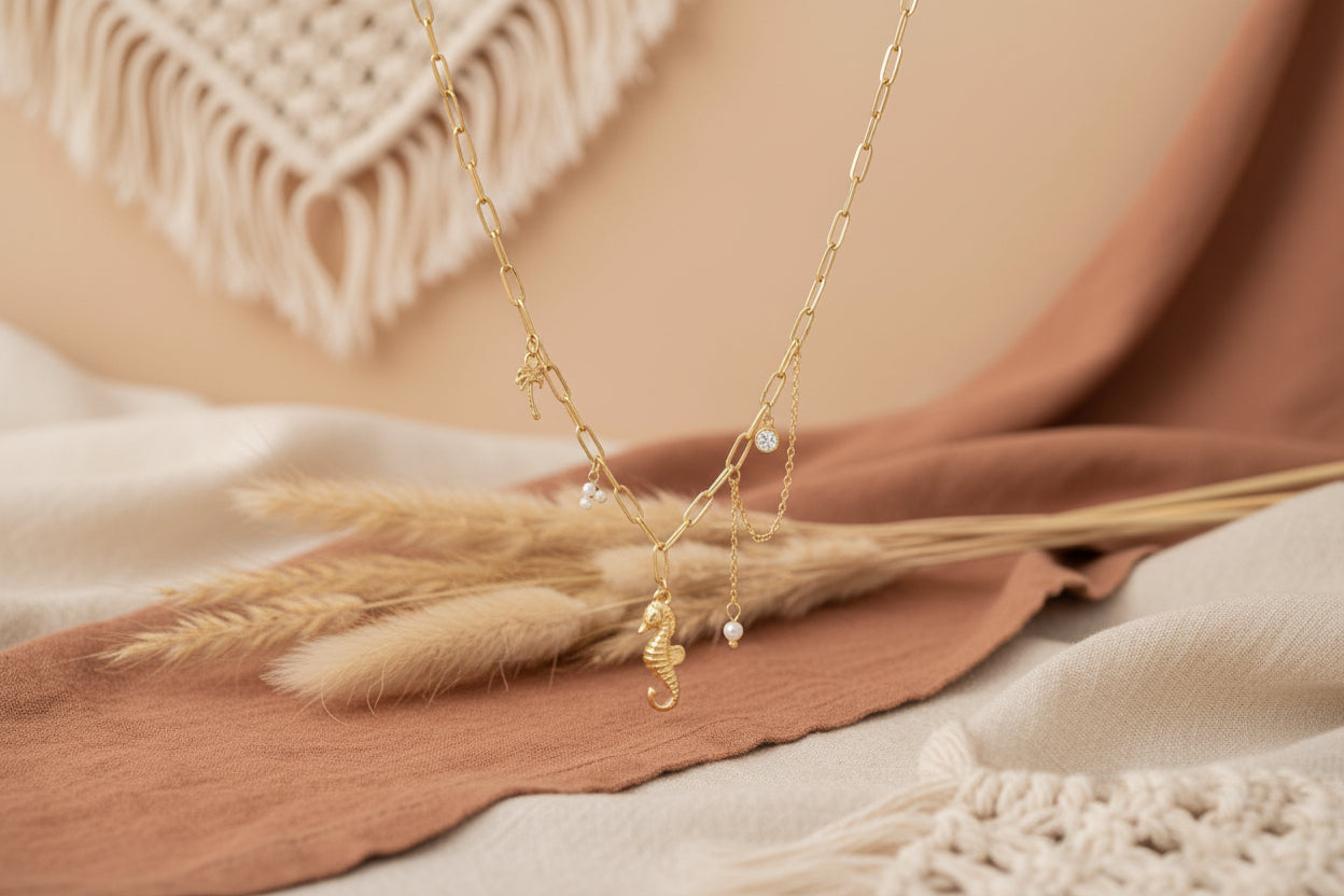 underwater necklace