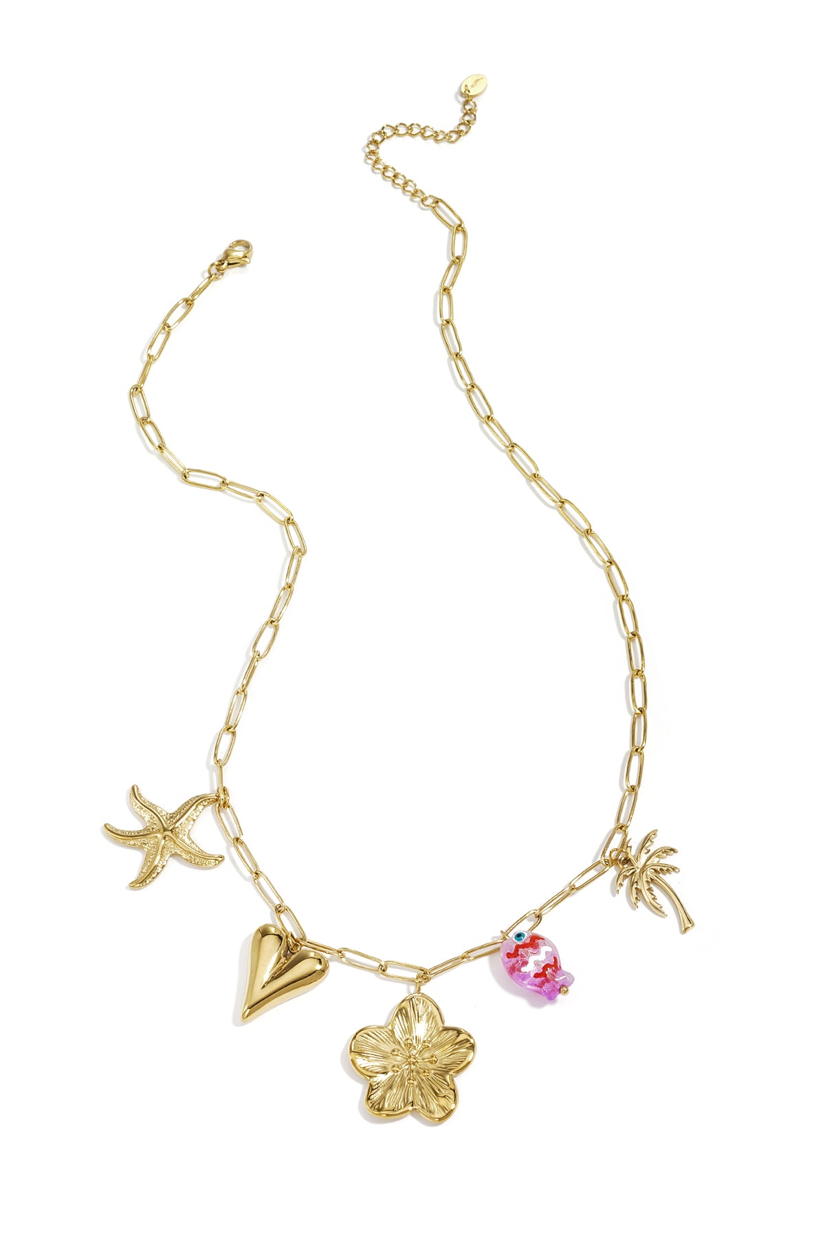 Stainless Steel Pendant necklaces Heart Casual Daily Romantic Series Women's jewelry