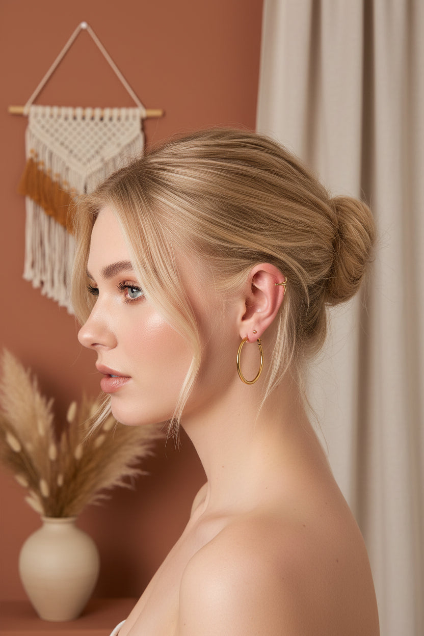 Basic Hoop Earrings