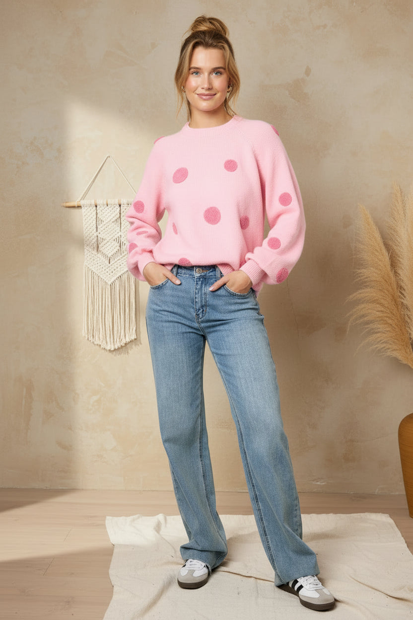 Dotted sweater