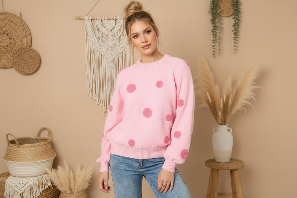Dotted sweater