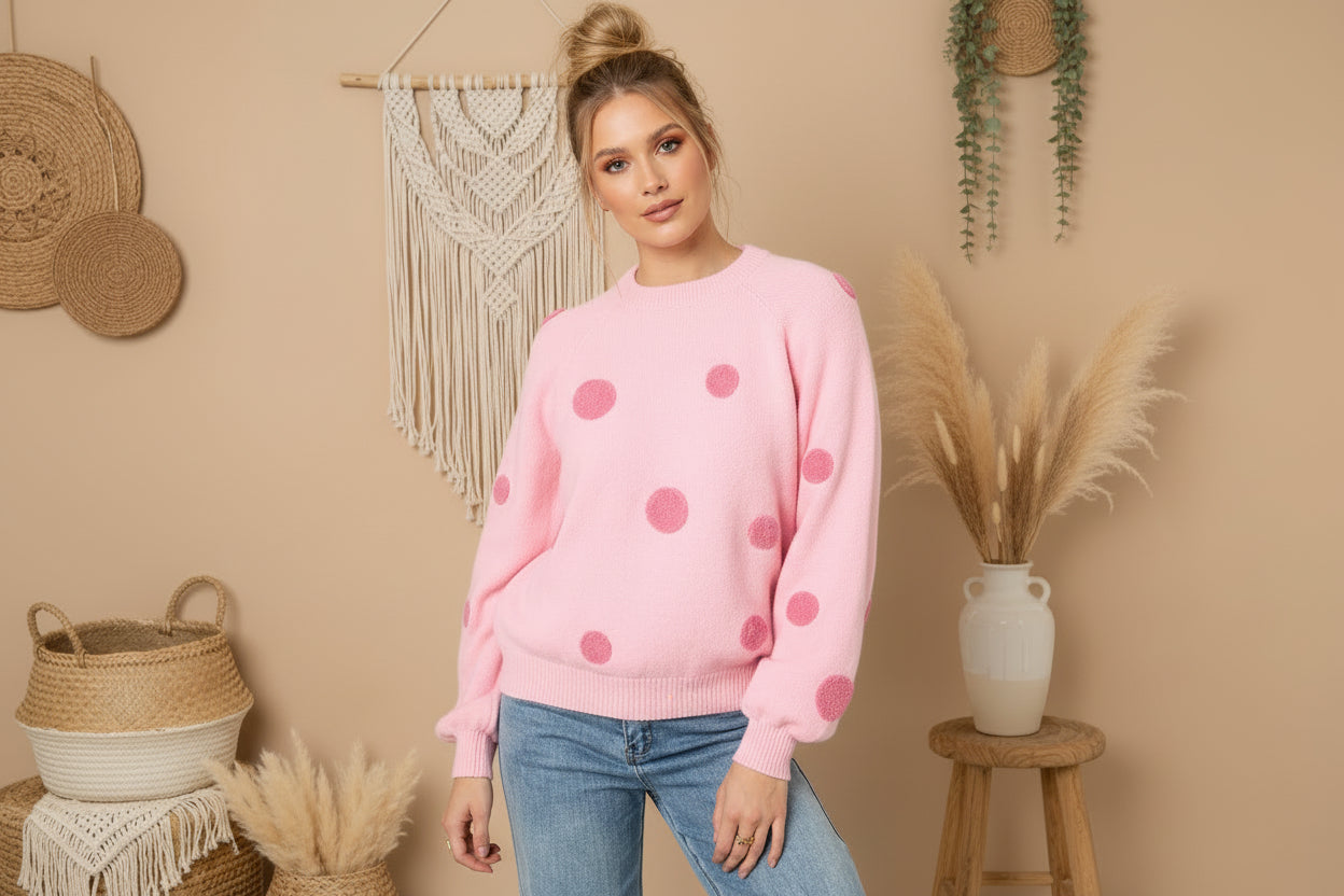 Dotted sweater
