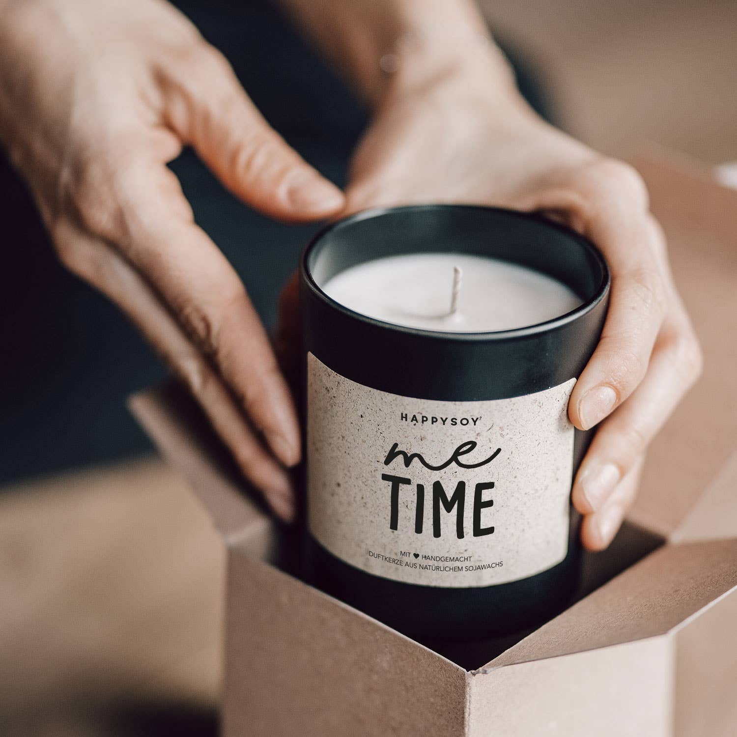 Duftkerze Me Time – Soja Duftkerze Miaflora | Entspannung & Wellness Kerze