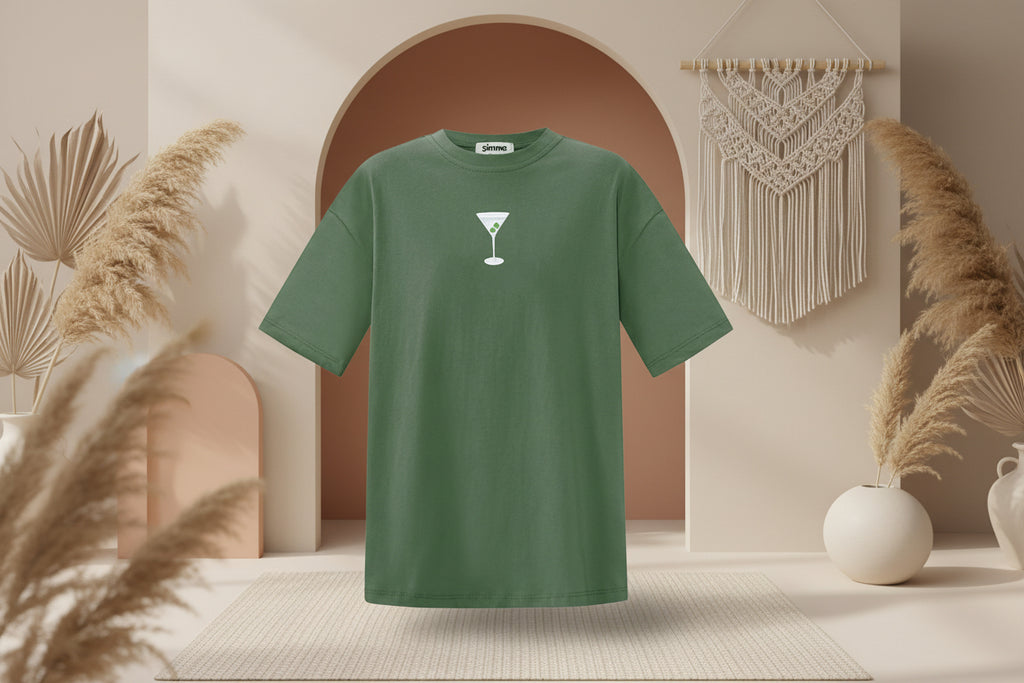 Cotton Knitted Women's T-shirt Casual Letters