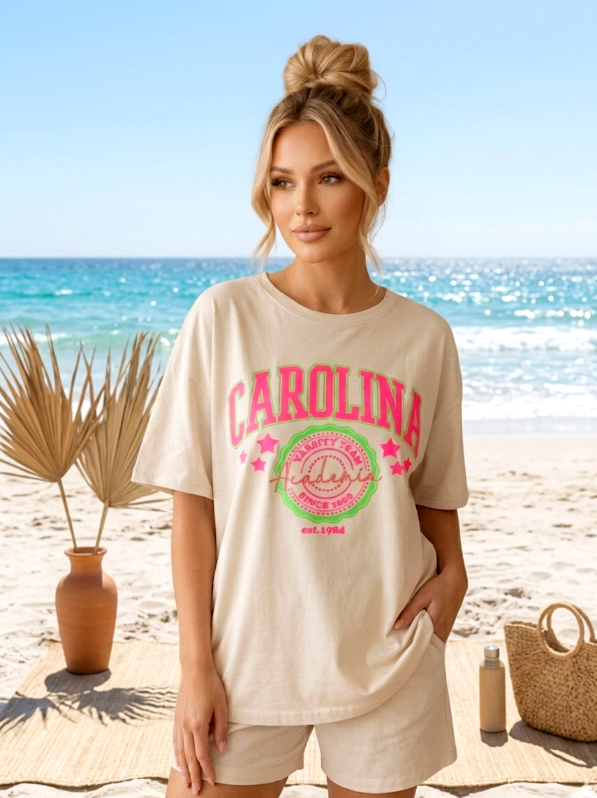 Sommer-Vibes pur: Das „Carolina Academia“ Oversized-Shirt ☀️💖
