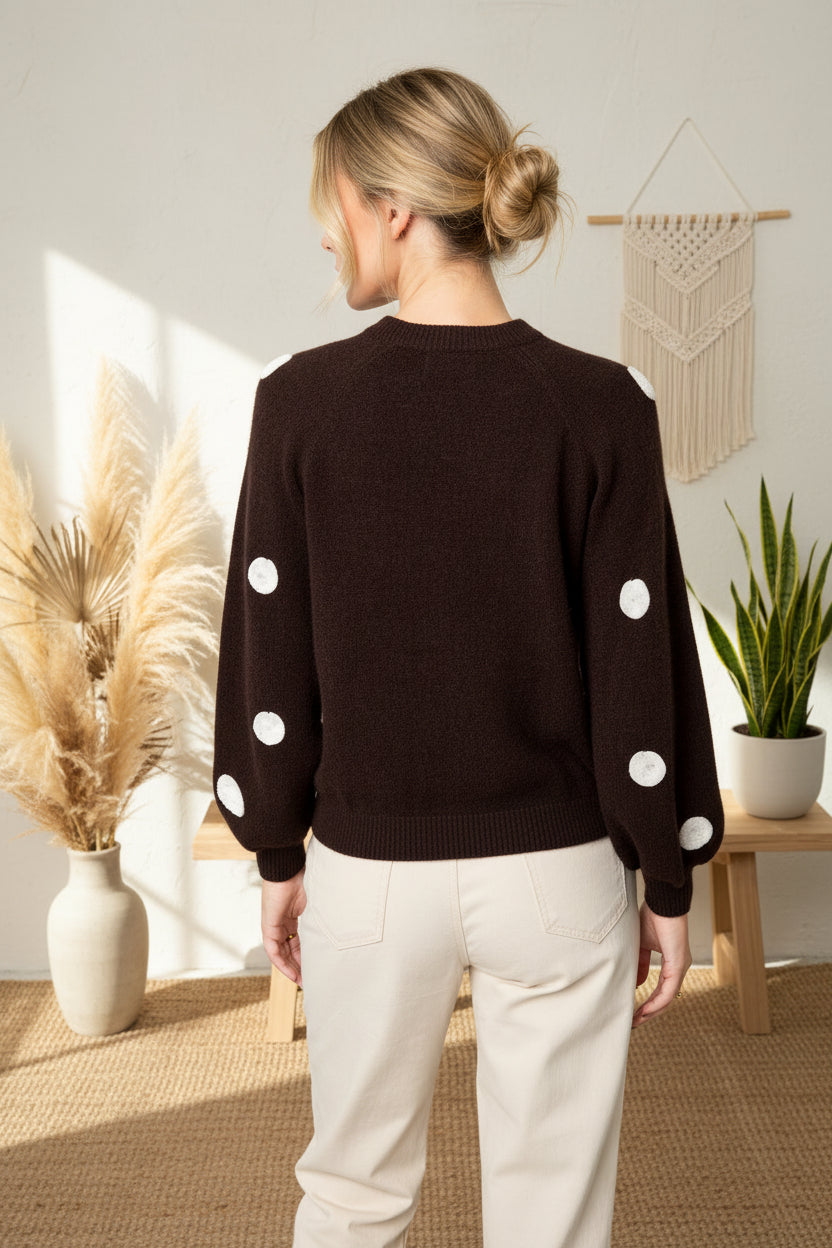 Dotted sweater