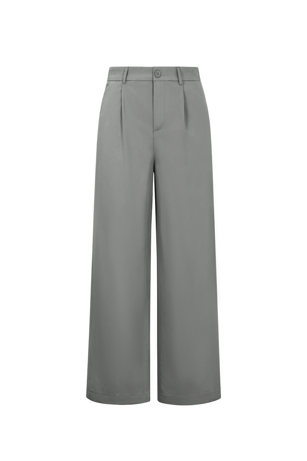 Woven Polyester Fiber Women's Straight Leg Pants Casual Fall/Winter