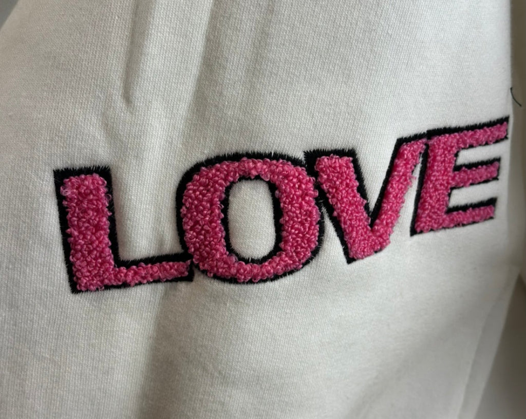 Women's, sweater, Mickey, glitter, eye-catching, autumn, winter, hooded, sporty, beautiful, glamorous, Betty