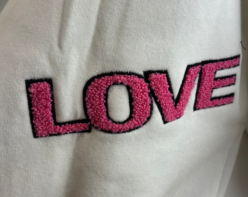 Women's, sweater, Mickey, glitter, eye-catching, autumn, winter, hooded, sporty, beautiful, glamorous, Betty