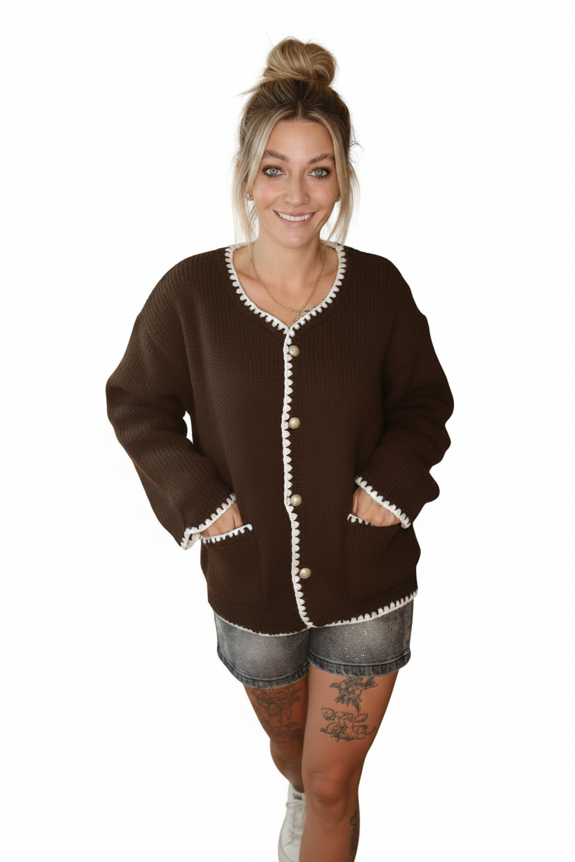 Bouclé Cardigan GMC Freisteller