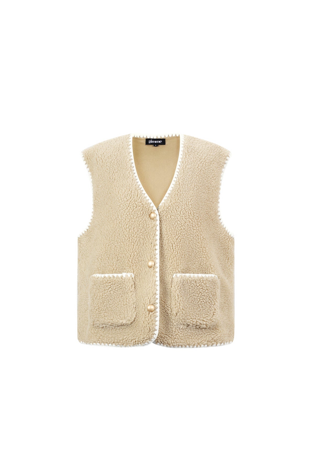 Woven Polyester Fiber Women's Vests Casual Fall/Winter Color Clash