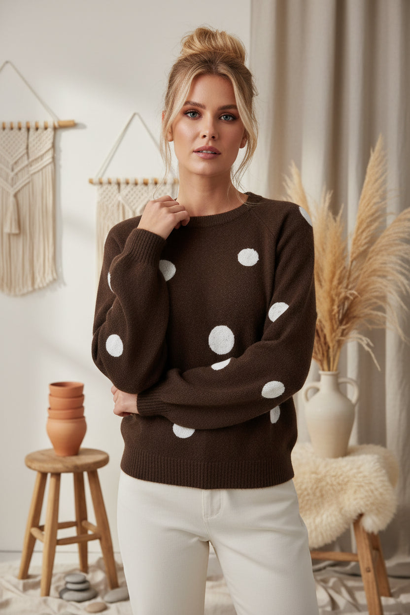 Dotted sweater