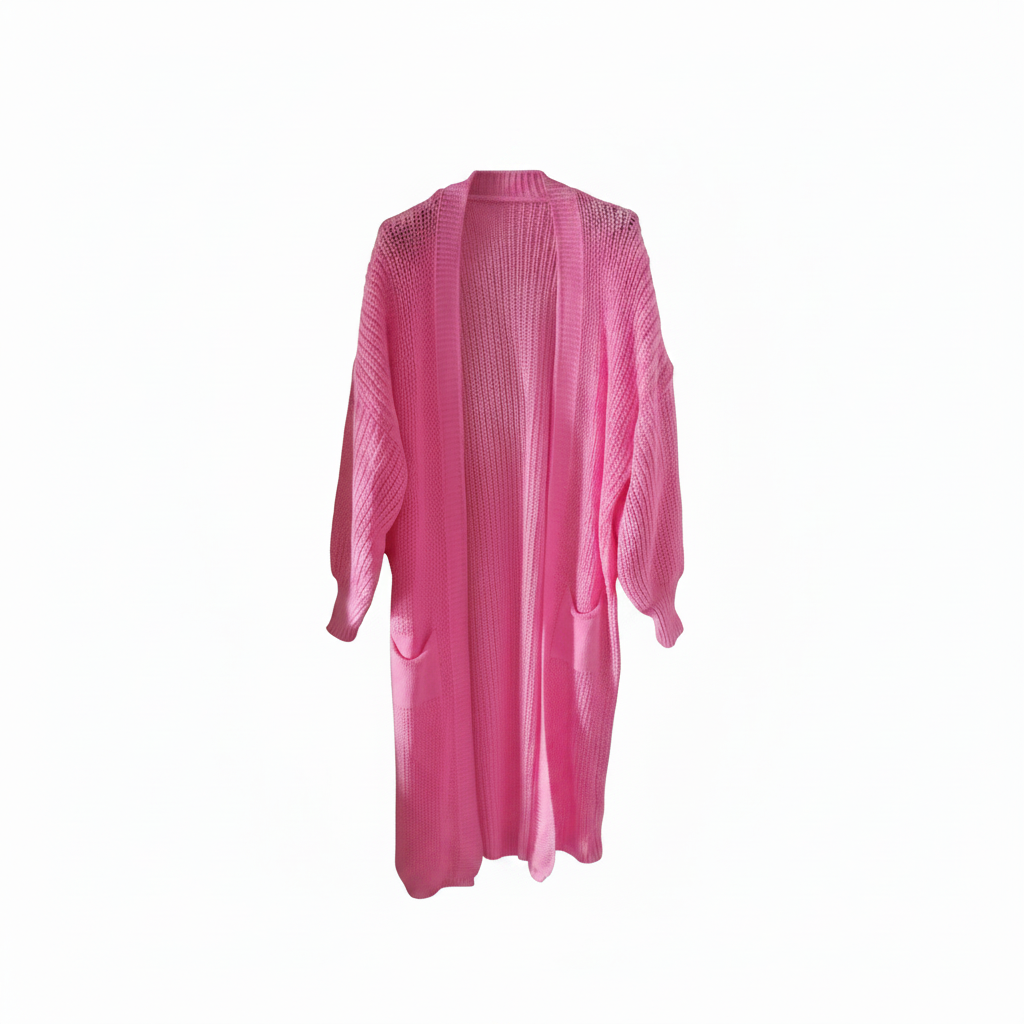 GMC-Freisteller pinker Cardigan ohne Hänger