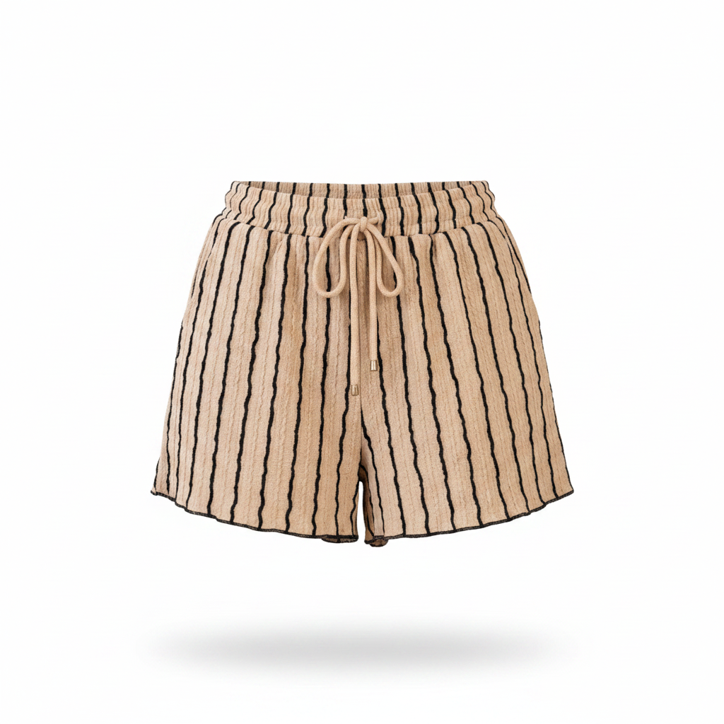 GMC-Freisteller Shorts Beige-Schwarz