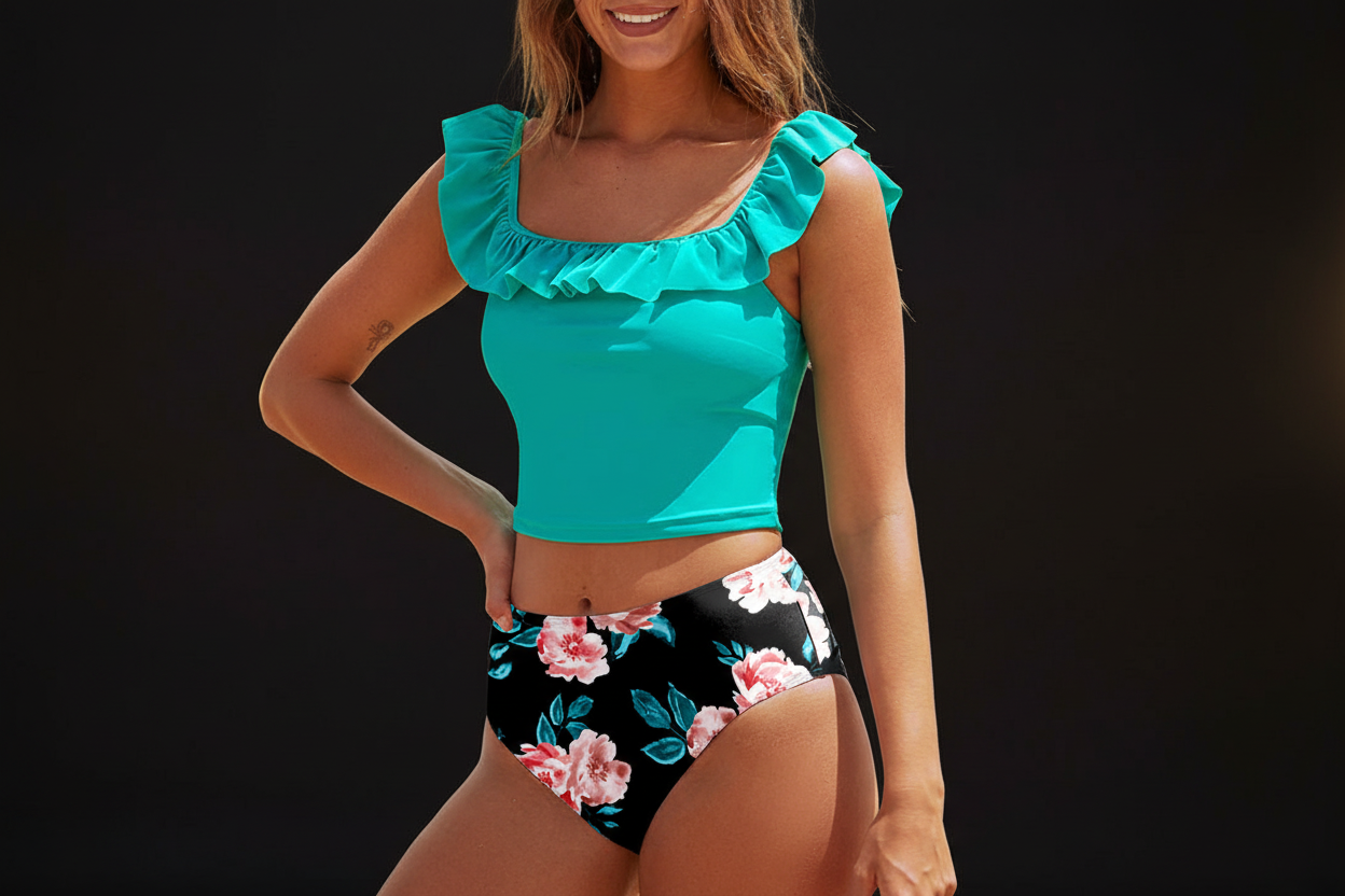 Sea Green Bikini Set - Dark Luxe