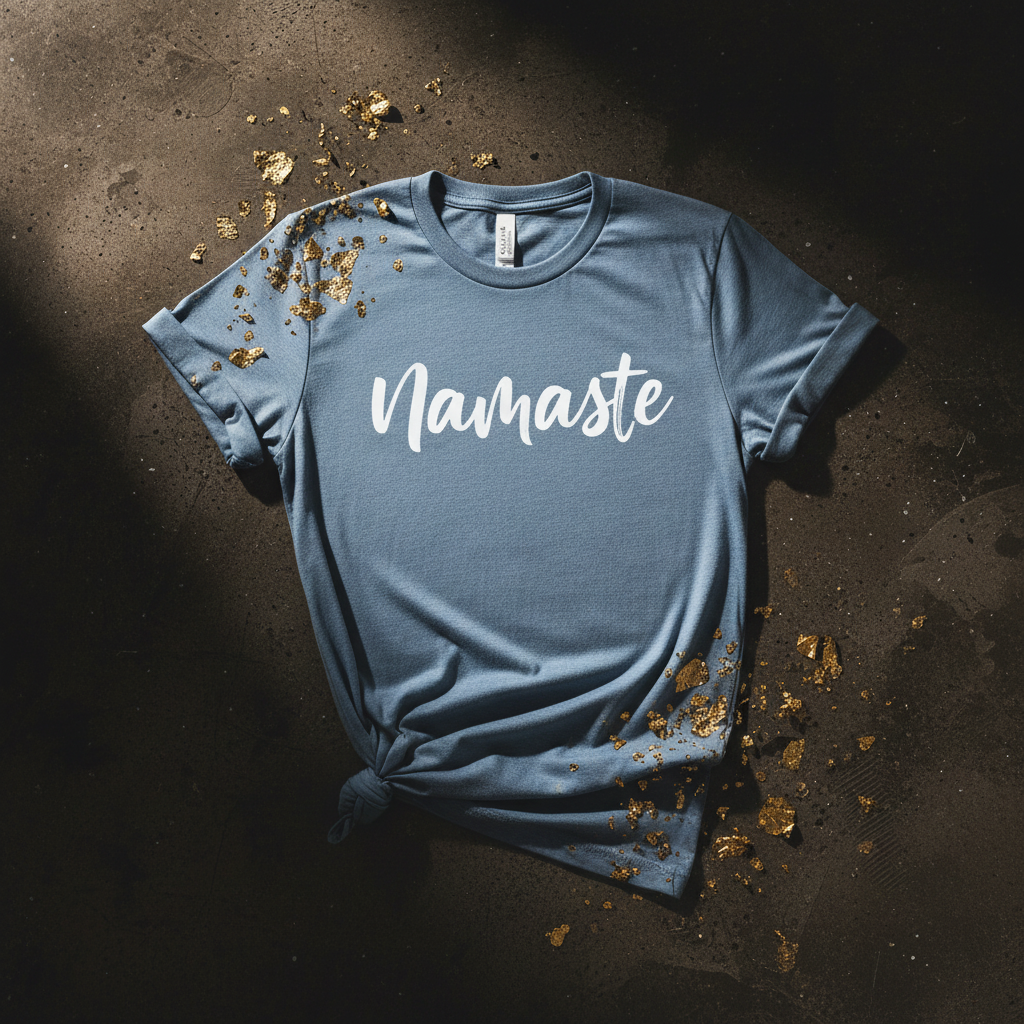 Namaste Yoga Shirt – Super Soft Unisex T-Shirt für Damen & Herren