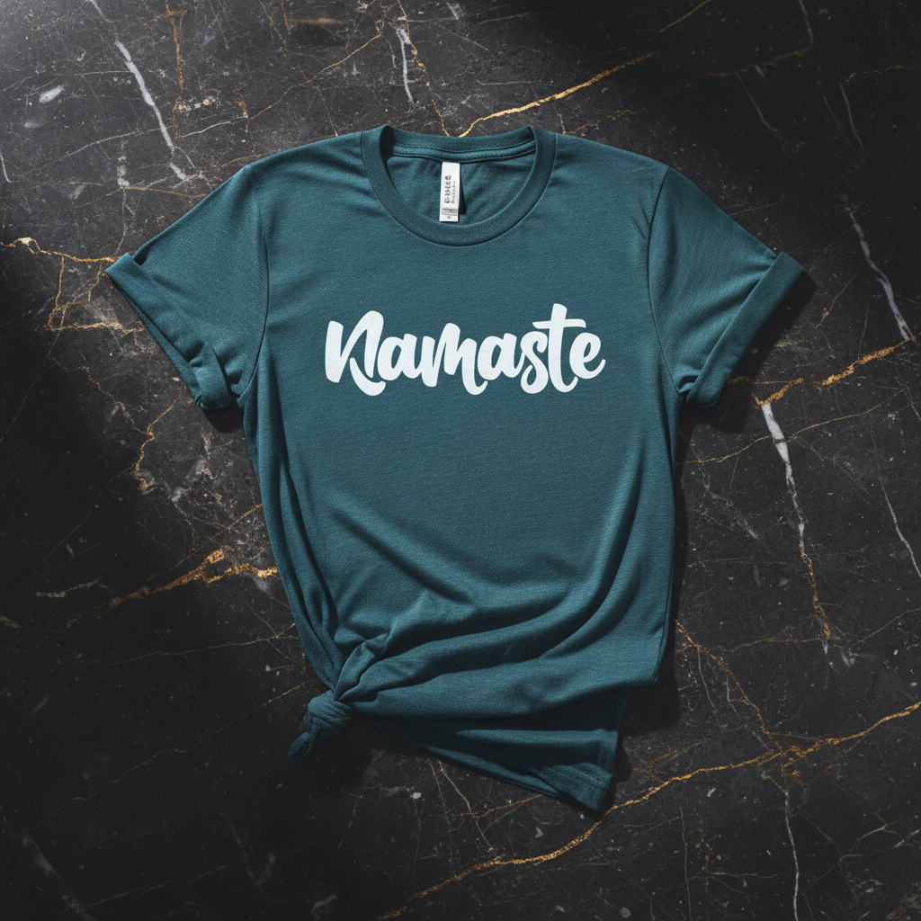 Namaste Yoga Shirt – Super Soft Unisex T-Shirt für Damen & Herren