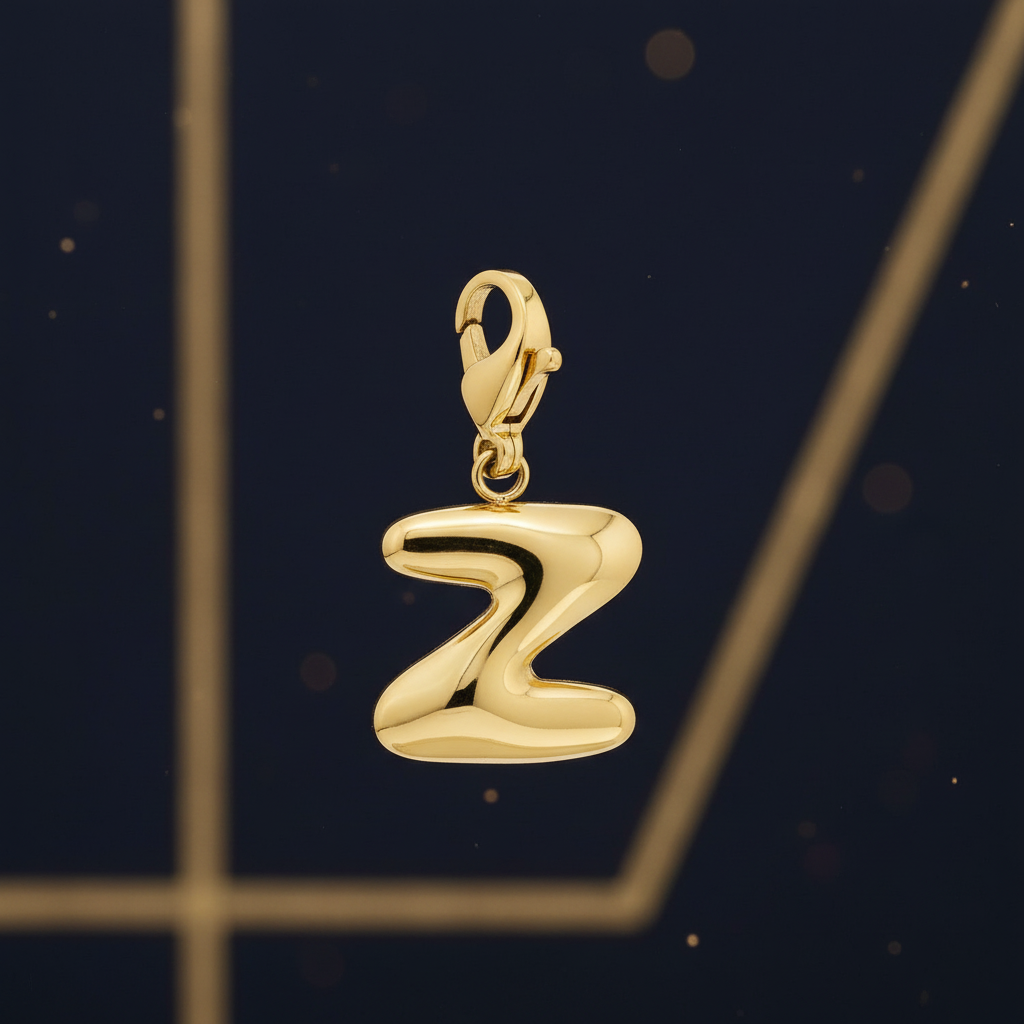 Gold Buchstaben Schmuck Premium Hintergrund