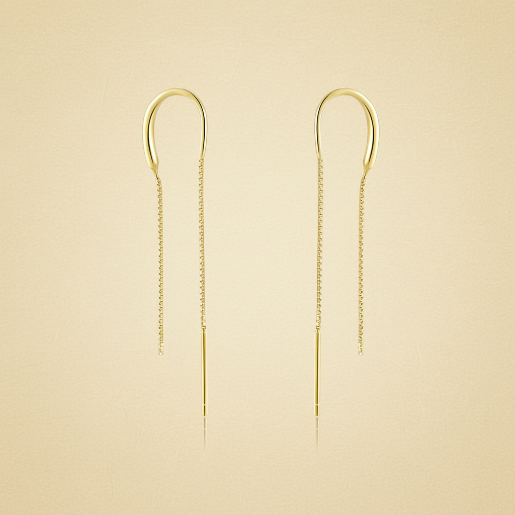 Luxus Durchzieher Ohrringe