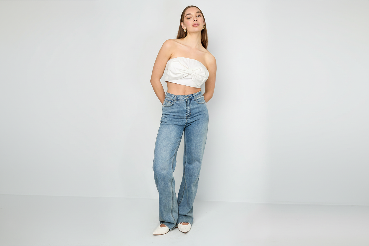 BOW Tube Top - Studio Background