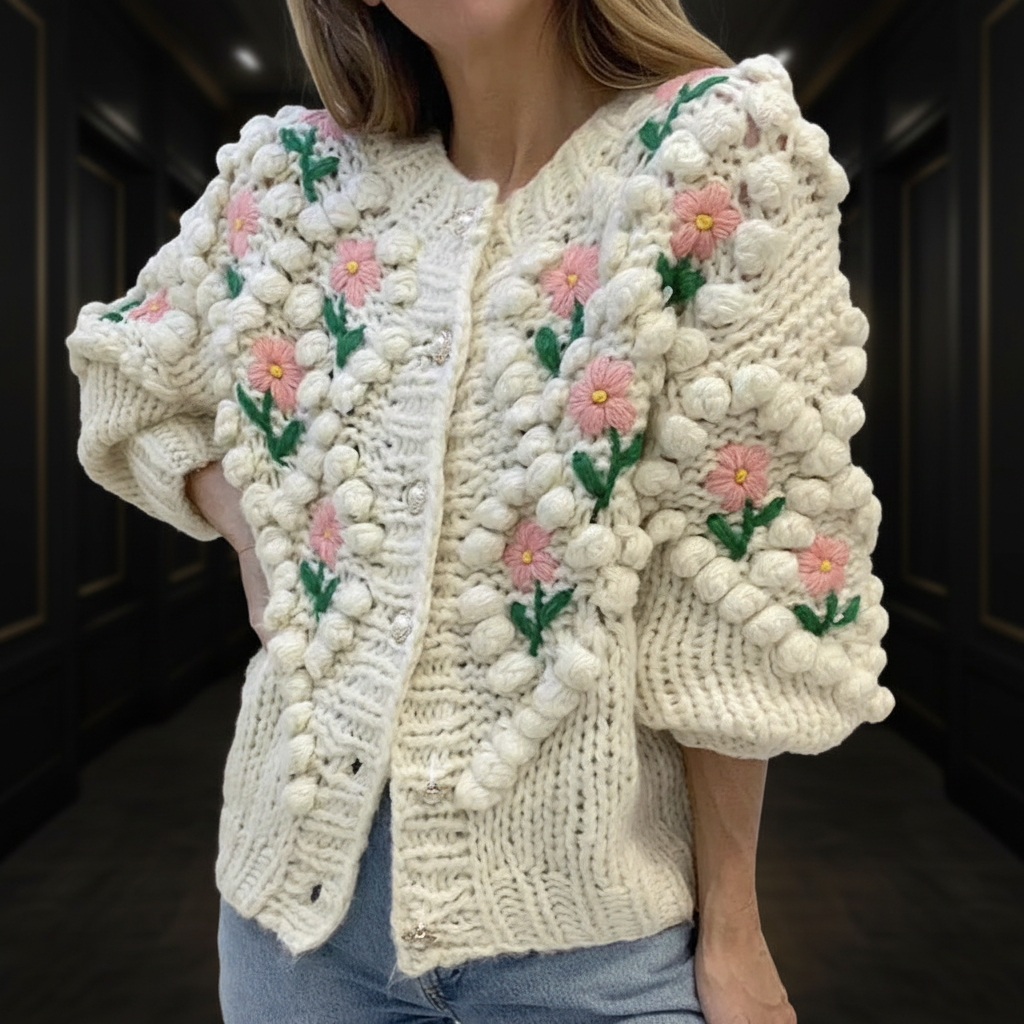 Damen Cardigan - Premium Dark Luxe