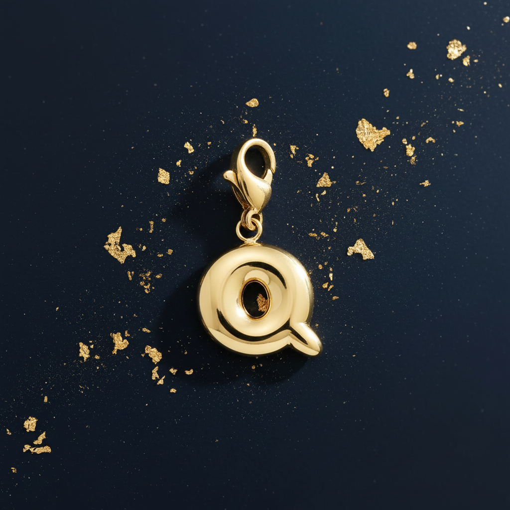 Personalisierter Schmuck Anhänger mit Premium Hintergrund