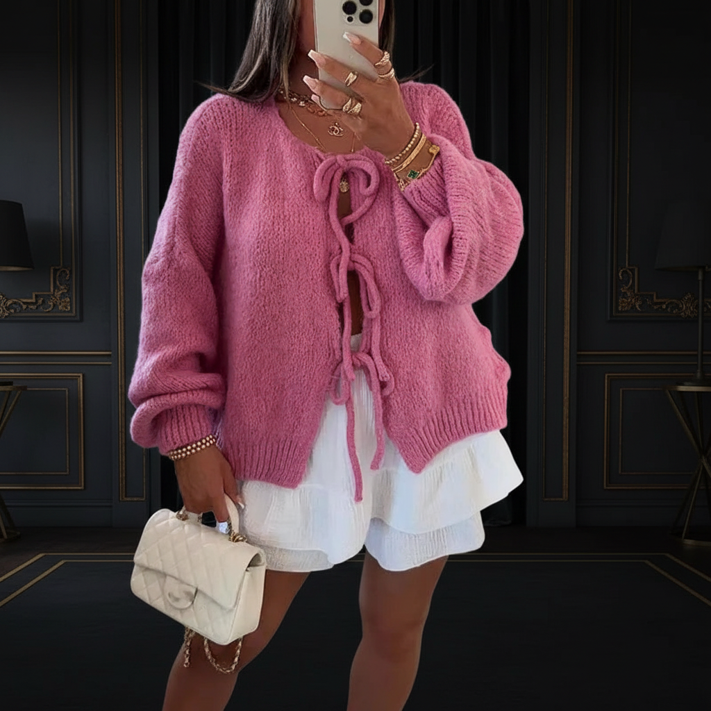 Premium Cardigan Damen - Dark Luxe