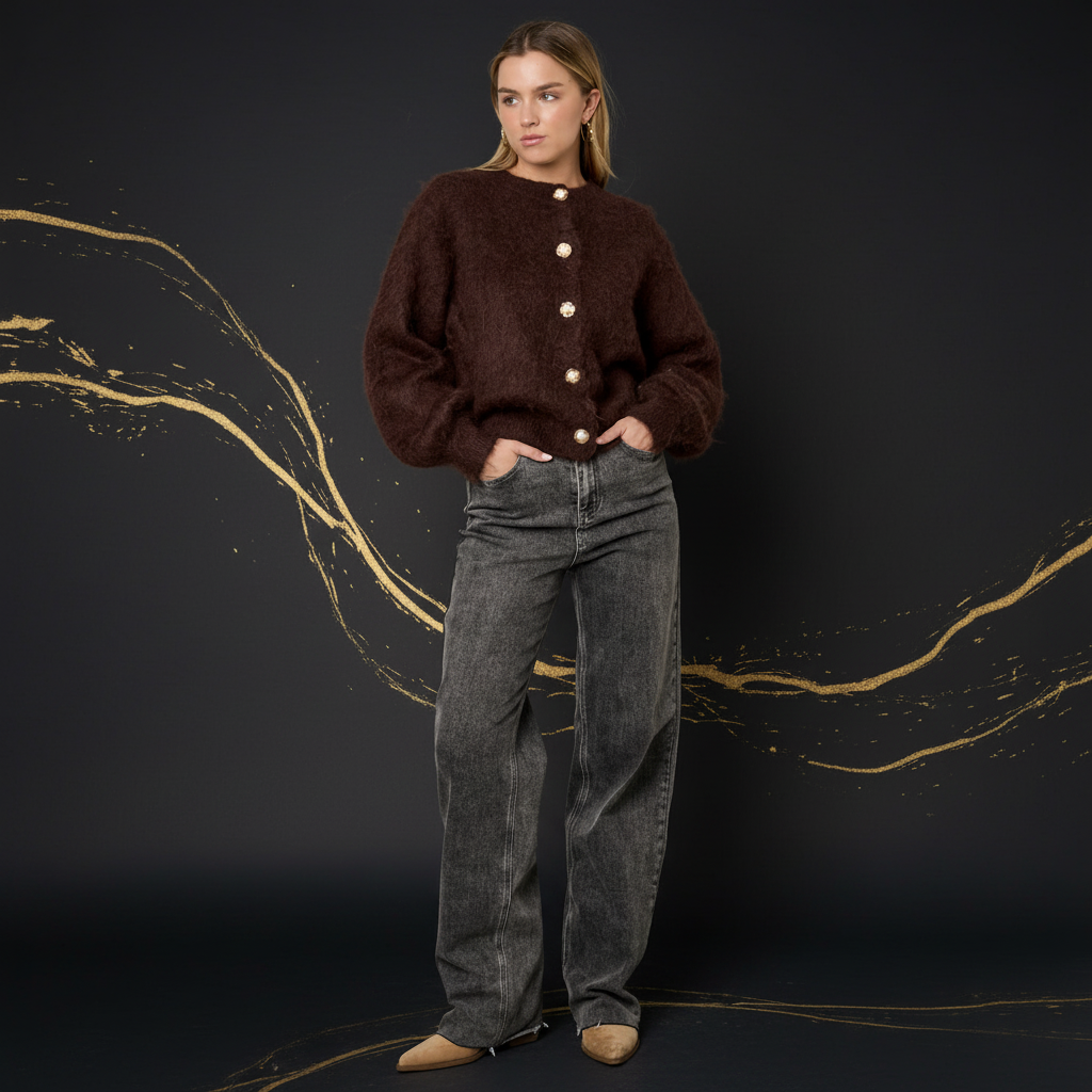 Soft Cardigan - Rückansicht