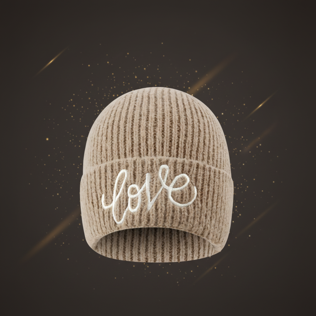 Love It! Hat Baseballcap auf dunklem Luxus-Hintergrund