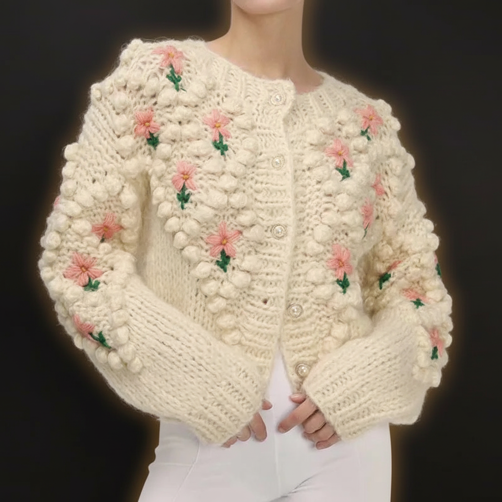 Damen Cardigan - Premium Dark Luxe