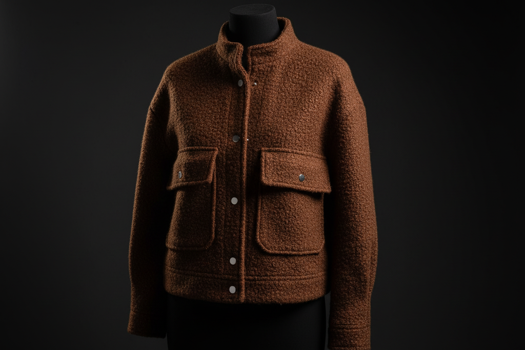 Damenjacke Casual mit Stehkragen - Dark Background