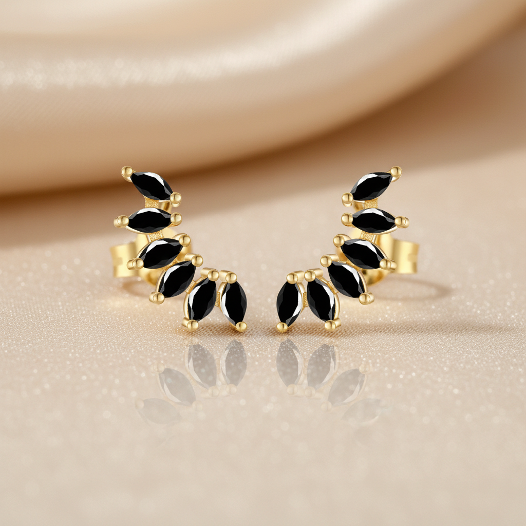 925 Sterling Silber Bunte Ohrstecker