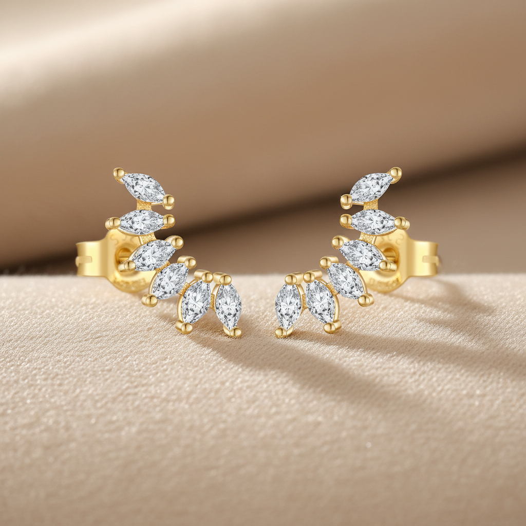 Punk Style Ohrstecker Detail