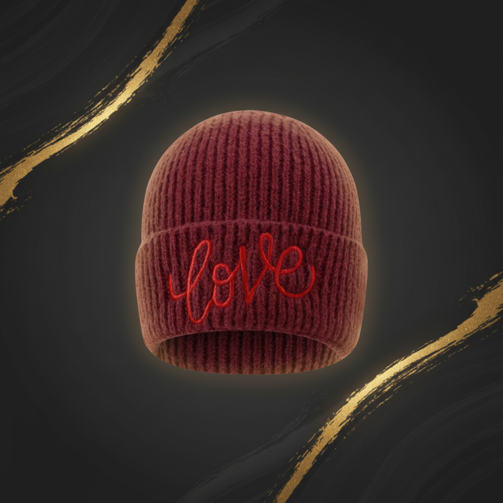 Love It! Hat letzte Ansicht mit Luxus-Hintergrund