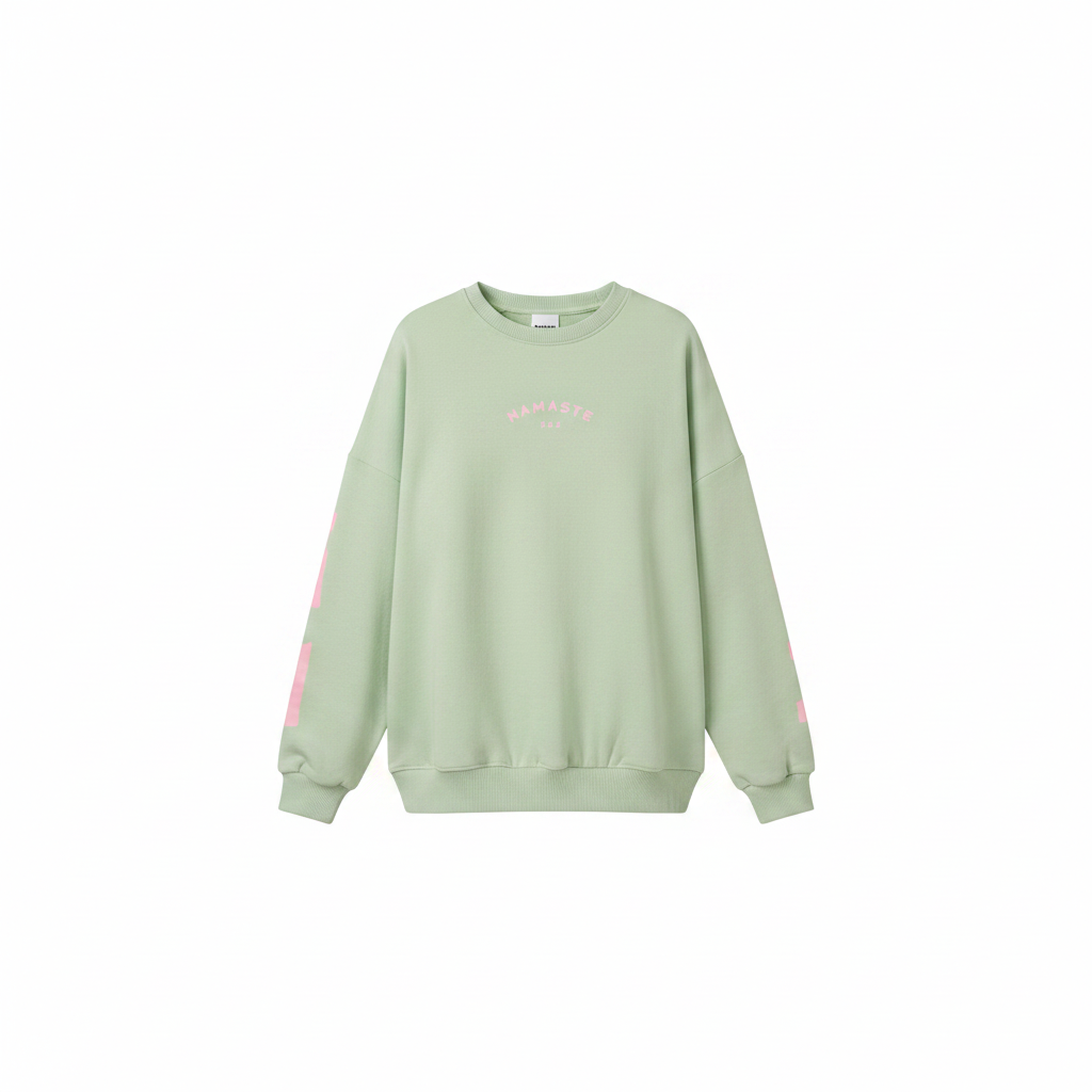 Namaste Sweater Mint Rosa – GMC Freisteller