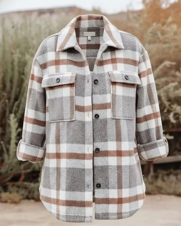 Trendalarm! Die karierte Oversize-Shacket