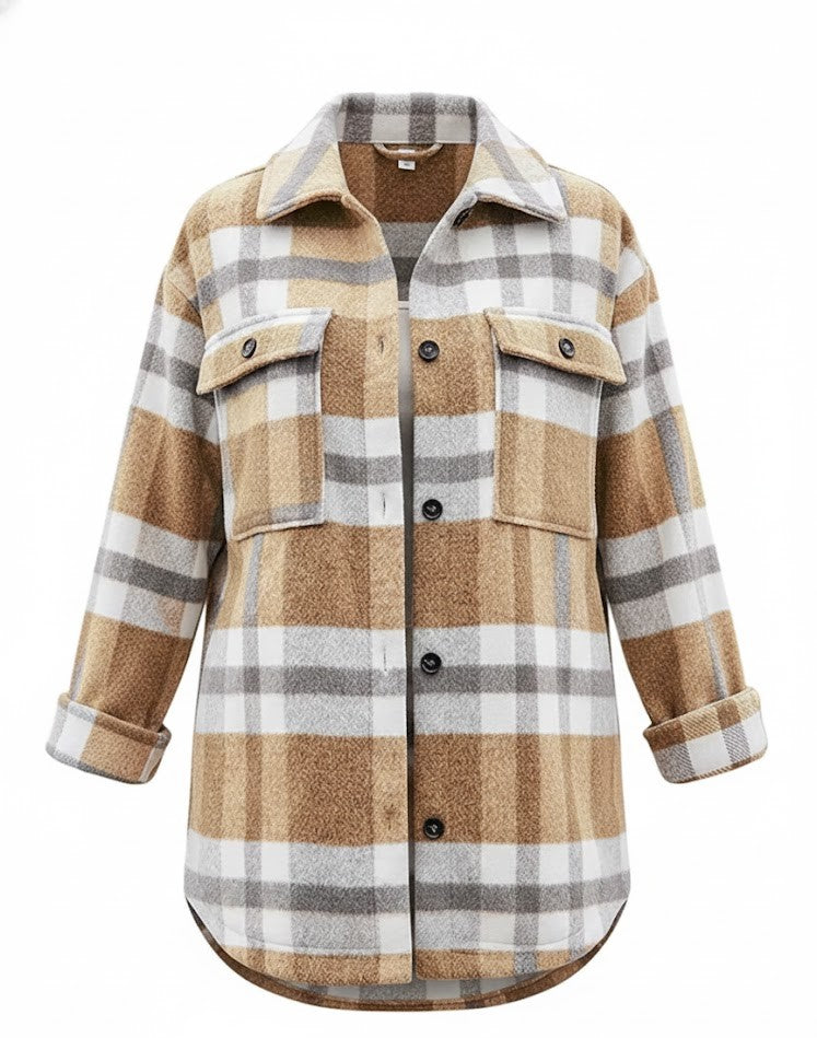 Trendalarm! Die karierte Oversize-Shacket