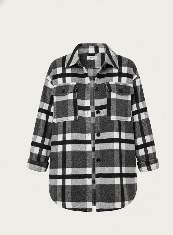 Trendalarm! Die karierte Oversize-Shacket