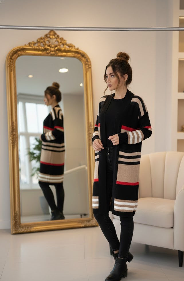 Eleganter Strickmantel "Urban Chic" – Ihr vielseitiger Begleiter für jede Saison