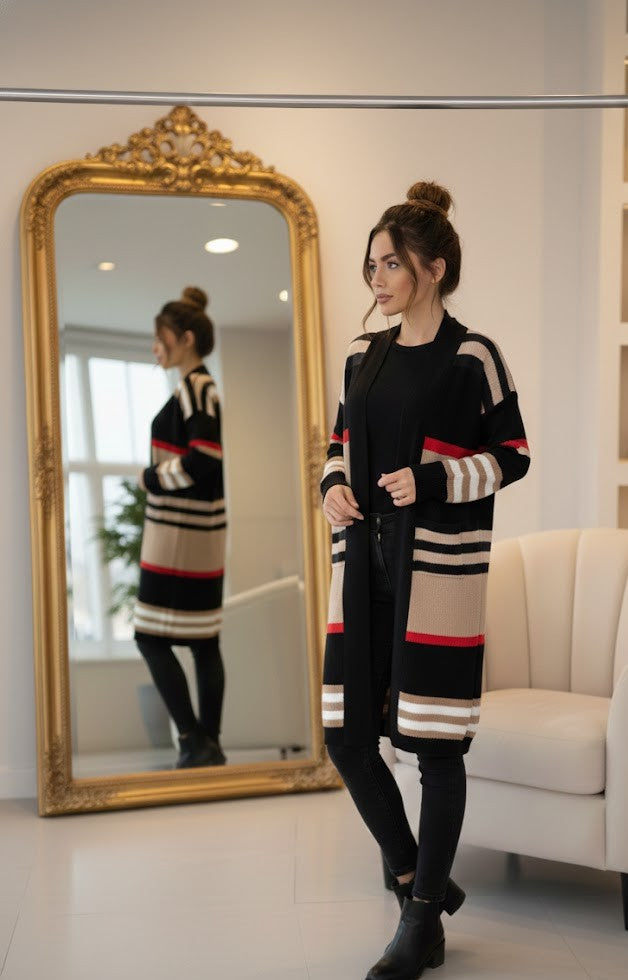 Eleganter Strickmantel "Urban Chic" – Ihr vielseitiger Begleiter für jede Saison