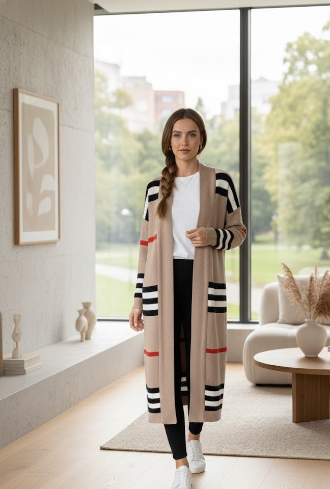 Eleganter Strickmantel "Urban Chic" – Ihr vielseitiger Begleiter für jede Saison